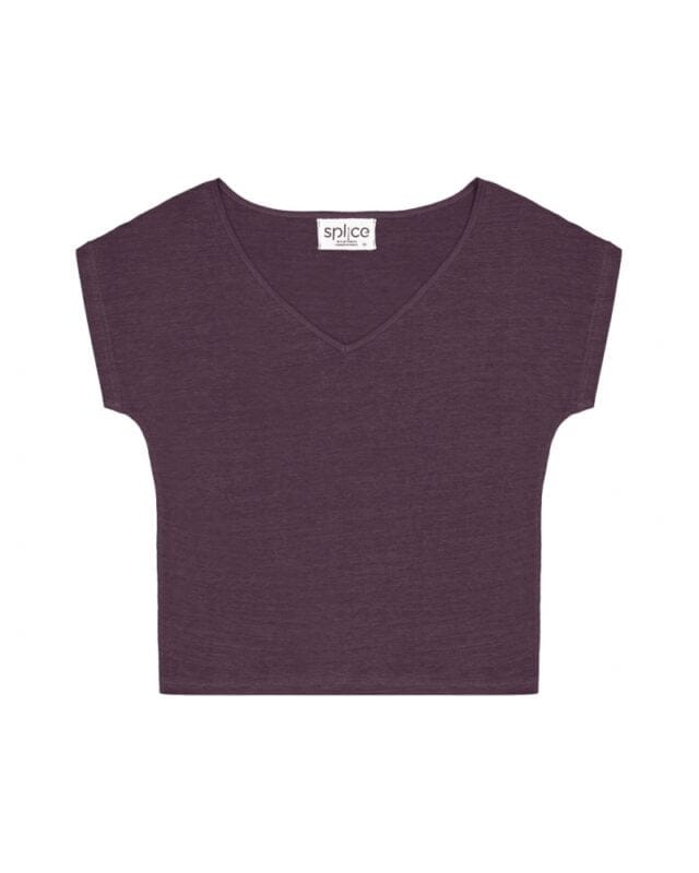 Splice - Tee-shirt manches kimono paris Lintriguant - Gris charbon