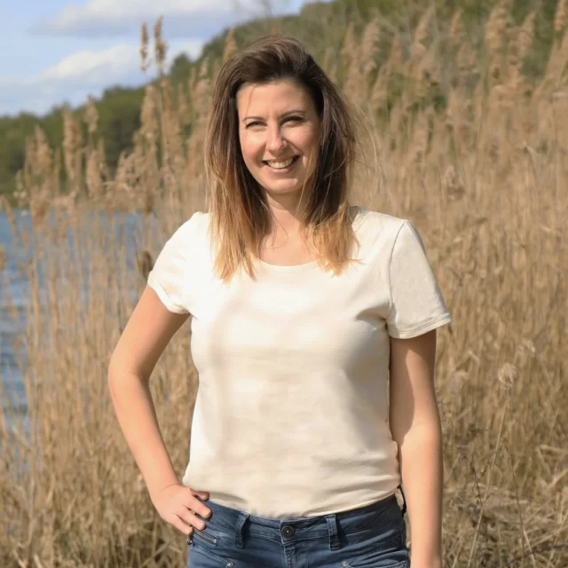 Comme Avant - T-shirt naturel en Coton pour femme
