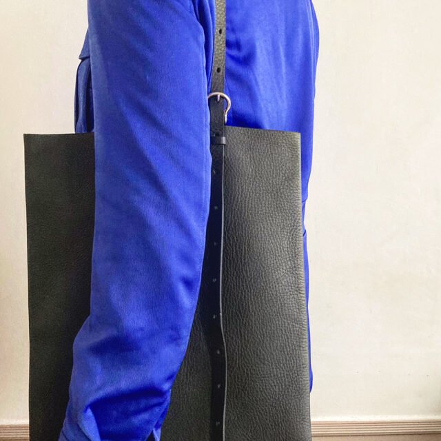 CÉRÈS - Sac shopper en cuir français Jecko