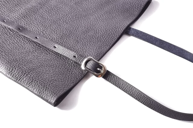 CÉRÈS - Sac shopper en cuir français Jecko