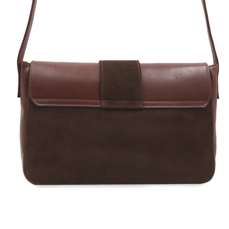 Jules et Jenn - Sac bandoulière cuir marron