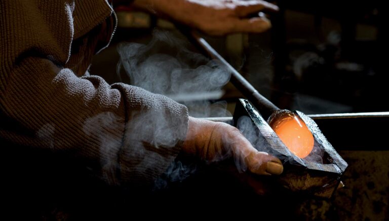 La Rochère - Fabrication du verre
