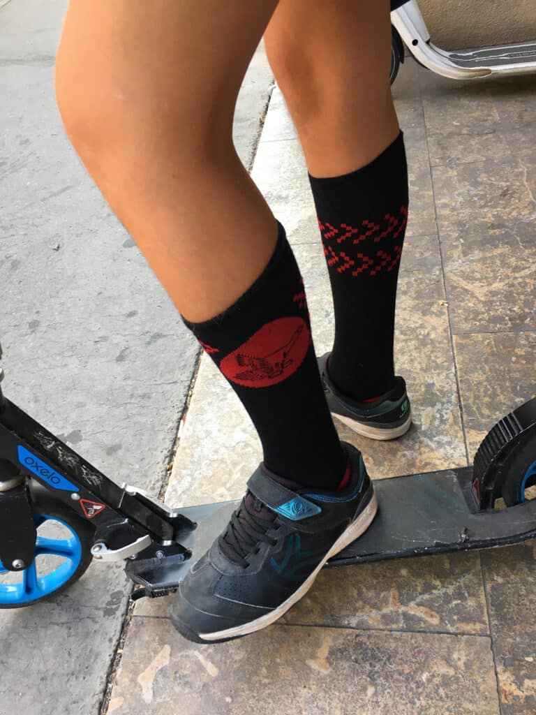 le grand tetras chaussettes 1 Le Grand Tétras - Les chaussettes