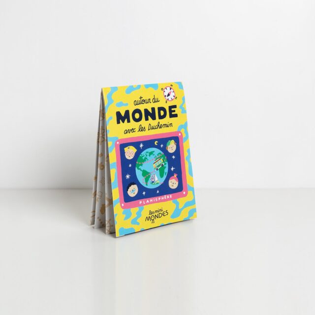 Les mini mondes - La carte du monde pliable