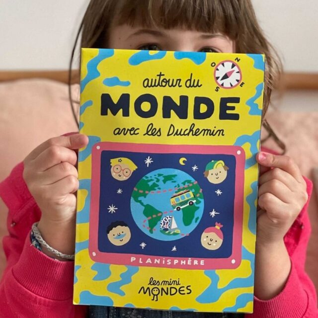 Les mini mondes - La carte du monde pliable
