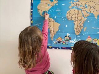 Les Mini Mondes - La carte du monde pliable