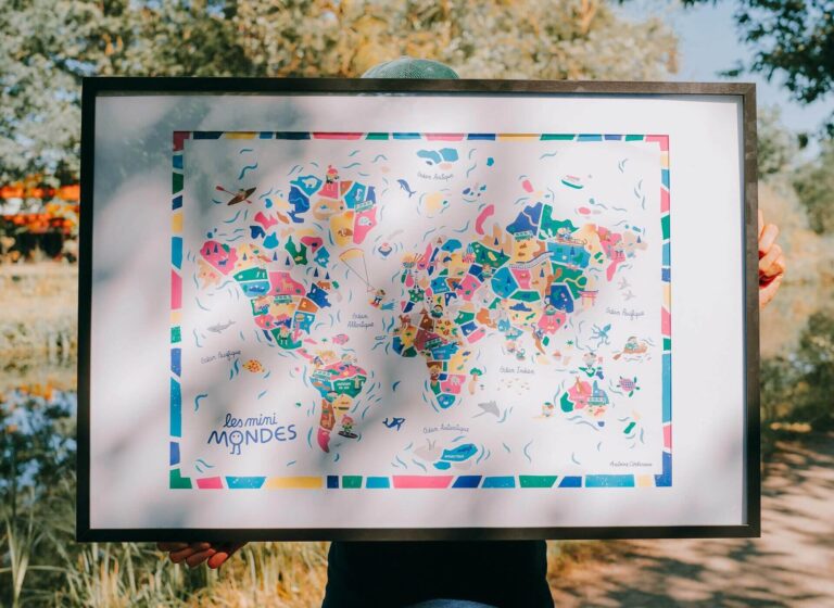 Les mini mondes - La carte du monde