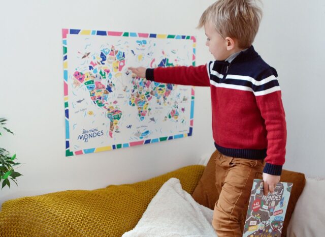 Les mini mondes - La carte du monde