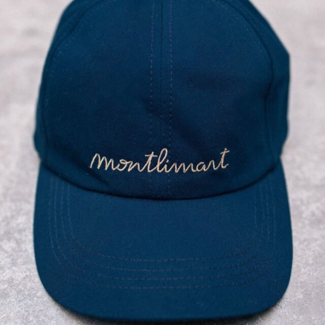 Montlimart - Casquette bleu marine brodée Vitamine