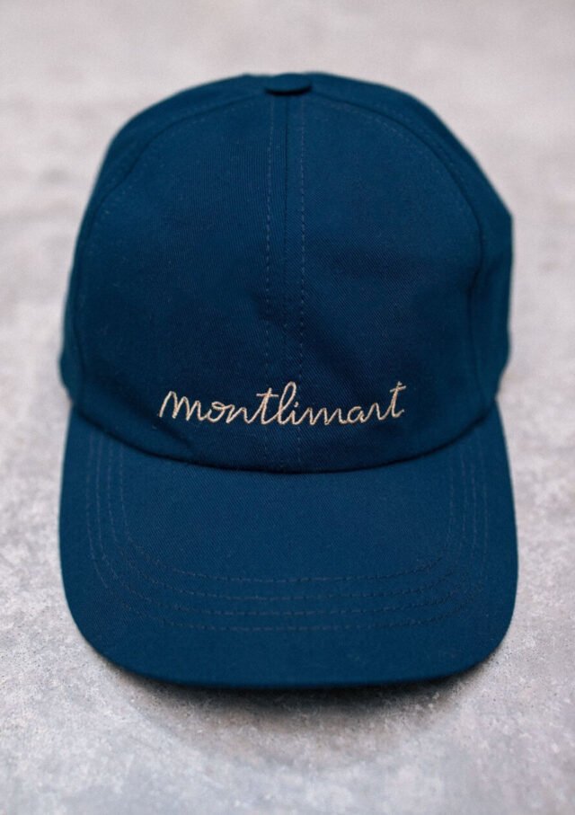 Montlimart - Casquette bleu marine brodée Vitamine