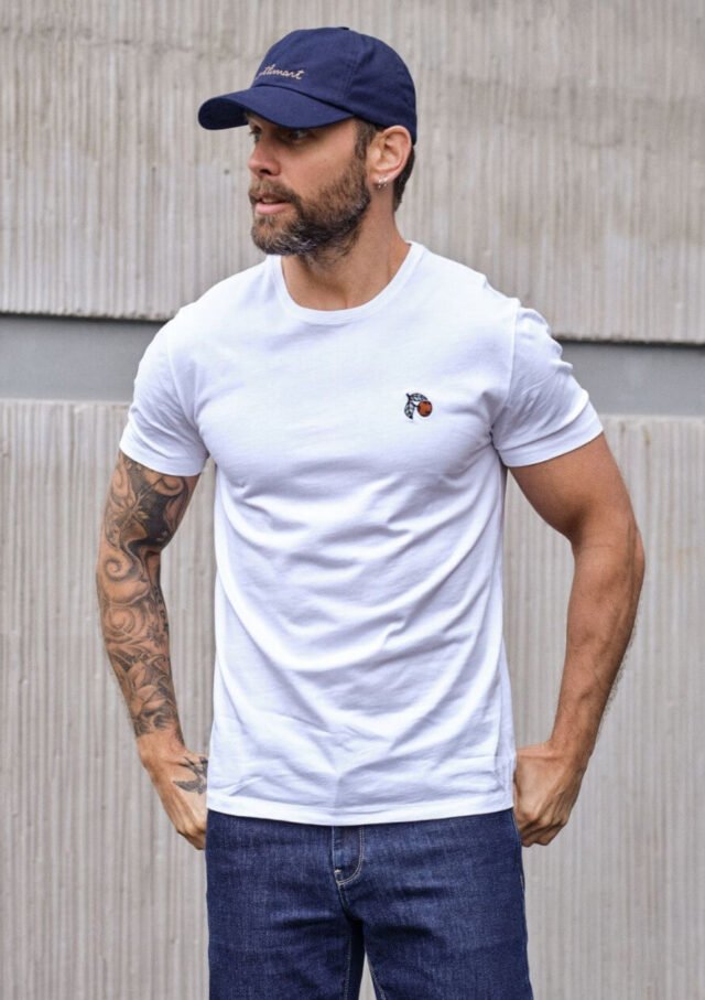 Montlimart - Casquette bleu marine brodée Vitamine