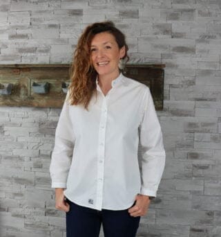 La chemise col Mao femme par la marque Naiakitsu Naiakitsu - La chemise col Mao femme