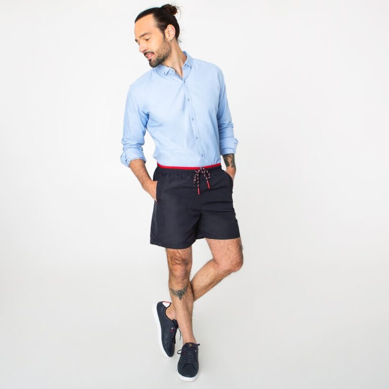 TS - Short de bain marine Madibain
