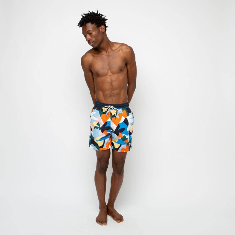 TBS - Short de bain multicouleurs Gaetan