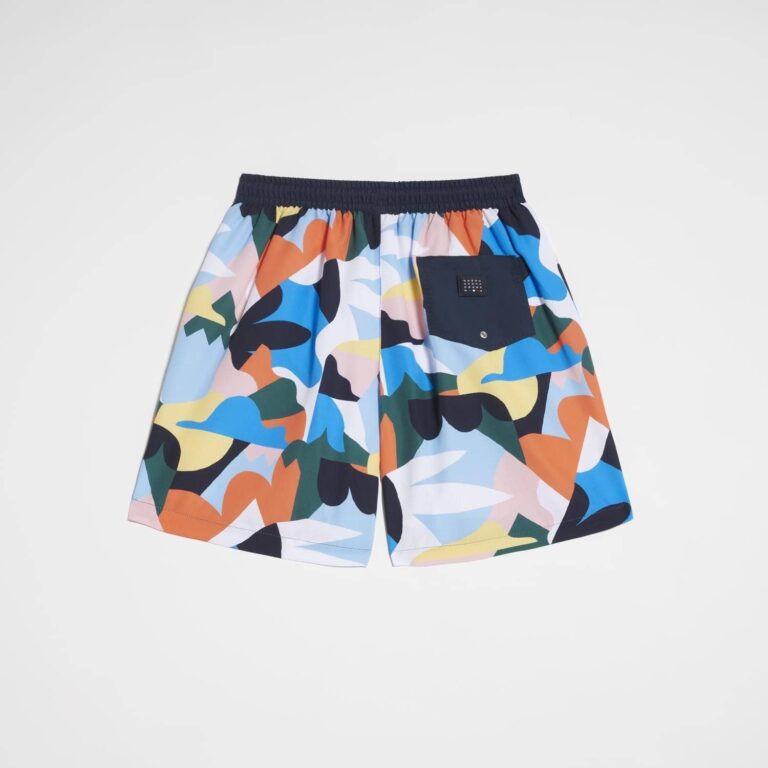 TBS - Short de bain multicouleurs Gaetan