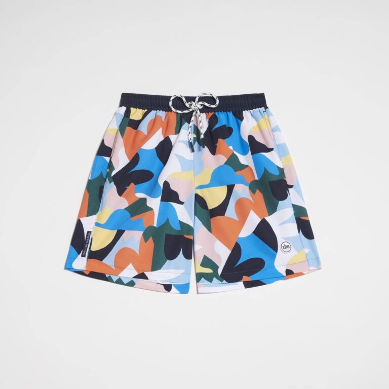 TBS - Short de bain multicouleurs Gaetan