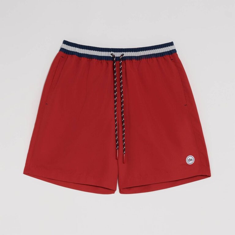 TBS - Short de bain rubis Mathieu