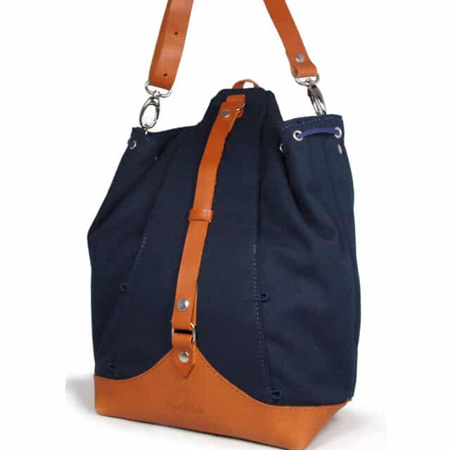 Cam & Léo - Sac personnalisable Phoenix + talisman éventail fleur de lin