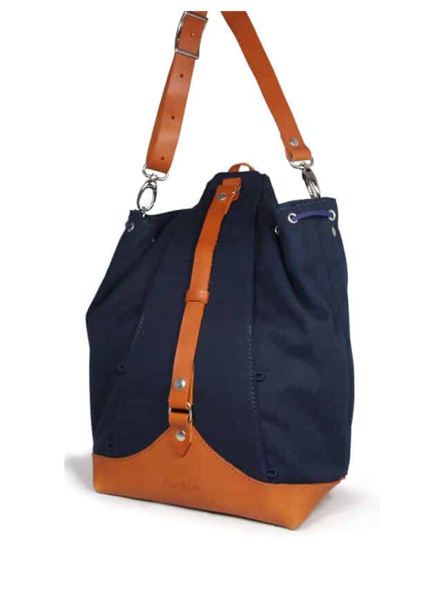 Cam & Léo - Sac personnalisable Phoenix + talisman éventail fleur de lin