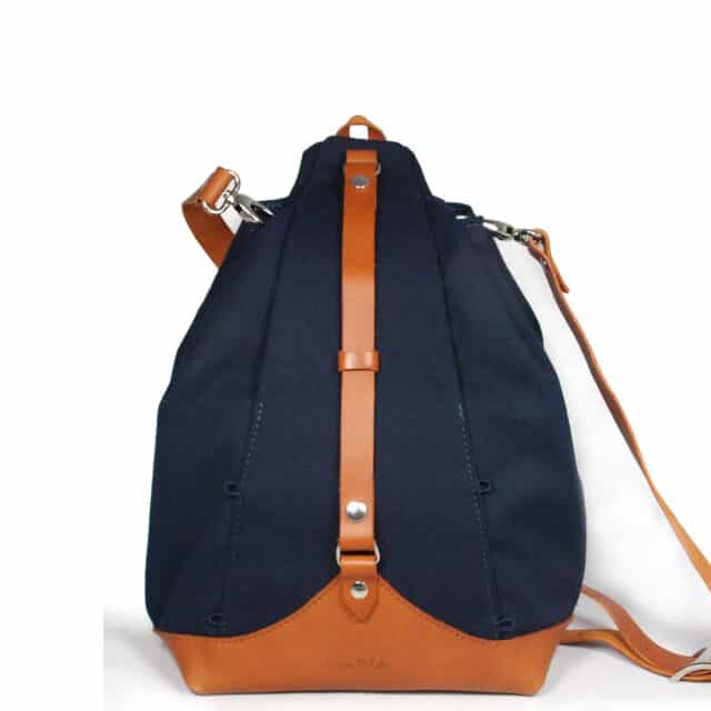 Cam & Léo - Sac personnalisable Phoenix + talisman éventail fleur de lin