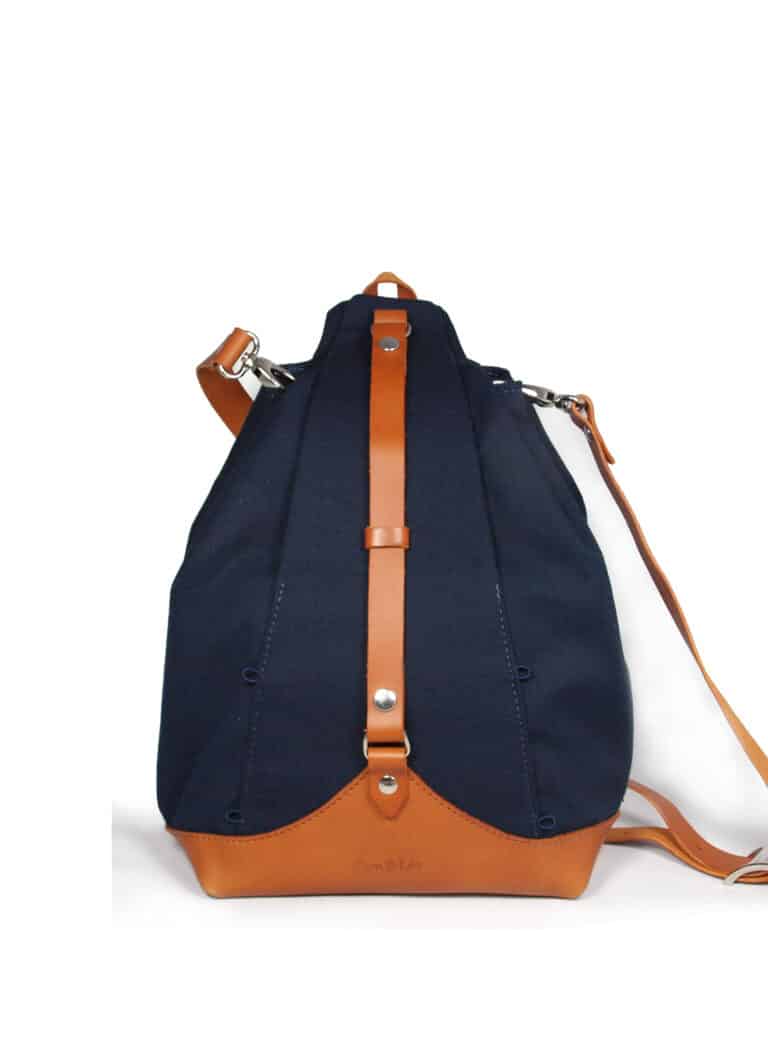 Cam & Léo - Sac personnalisable Phoenix + talisman éventail fleur de lin