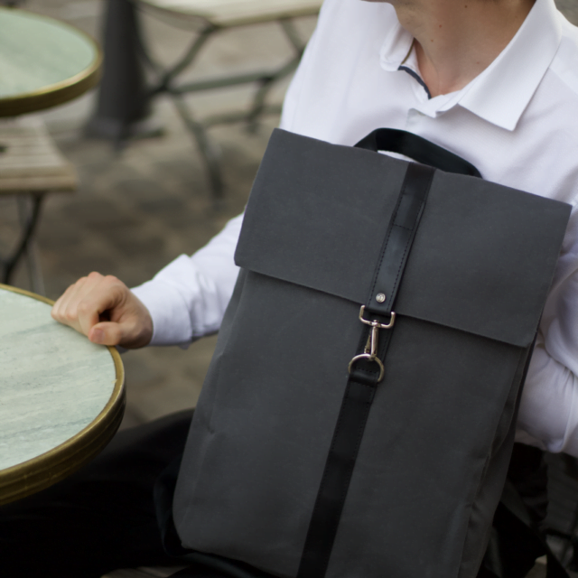 SAINT LAZARE - Sac à dos Jack Ardoise