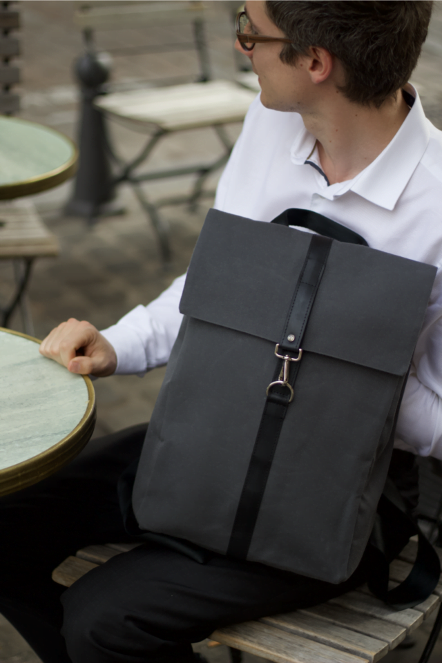 SAINT LAZARE - Sac à dos Jack Ardoise