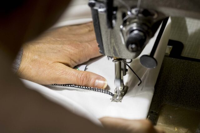 Blanc de Gerardmer atelier finition taies