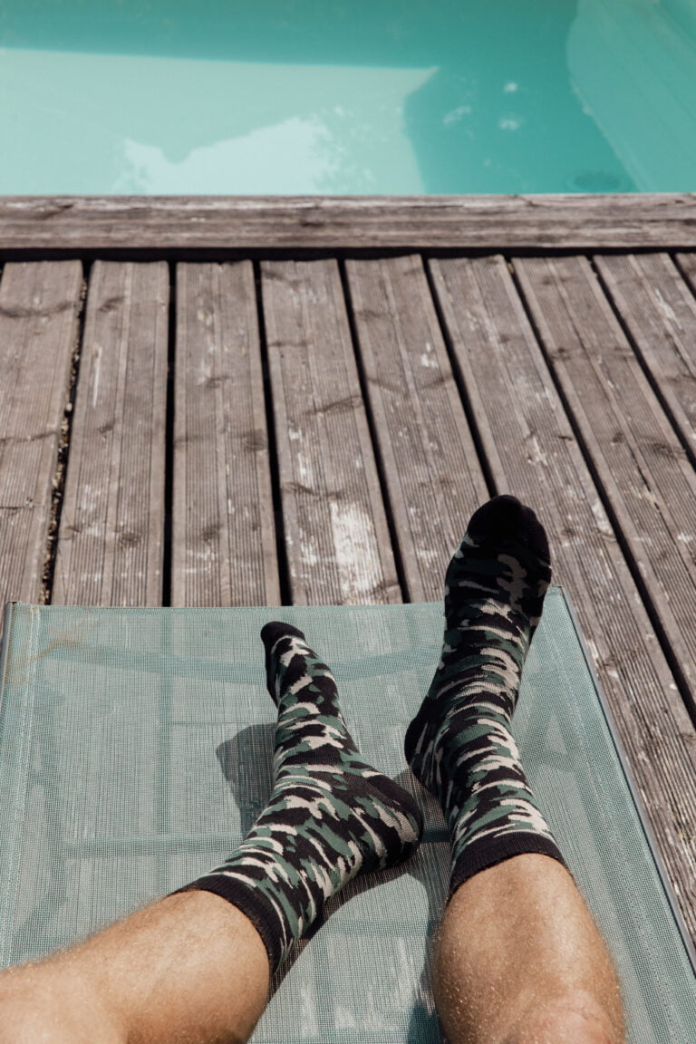 chaussettes camouflage garçon français