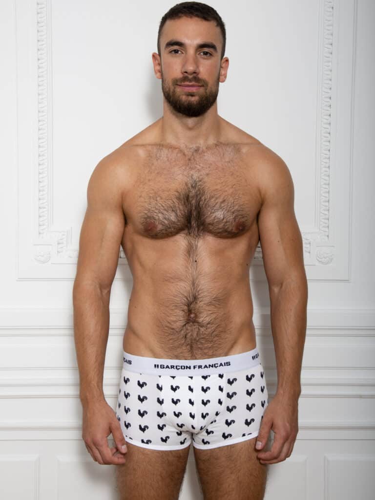 Garçon Français - Boxer coqs gaulois