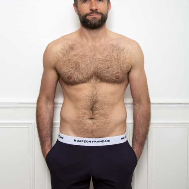 Garçon Français - Short pyjama bleu marine