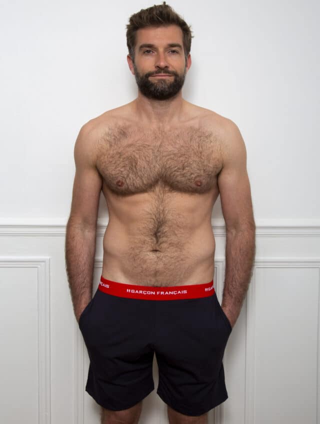 Garçon Français - Short pyjama tricolore