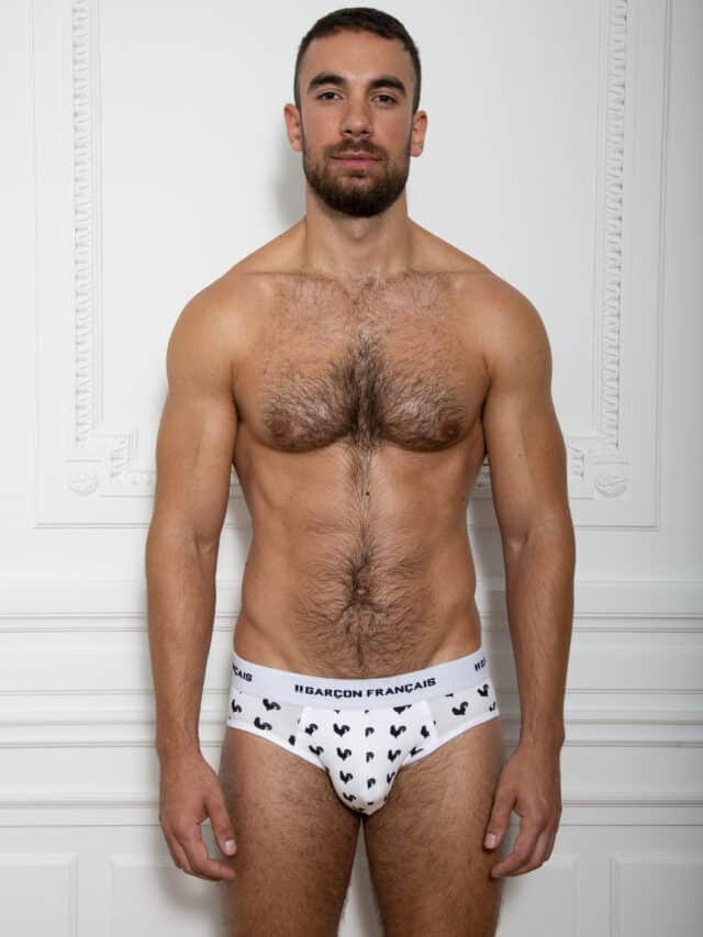 Garçon Français - Slip coqs gaulois