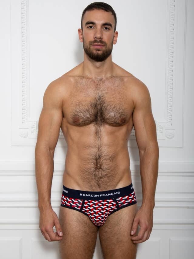 Garçon Français - Slip géométrique