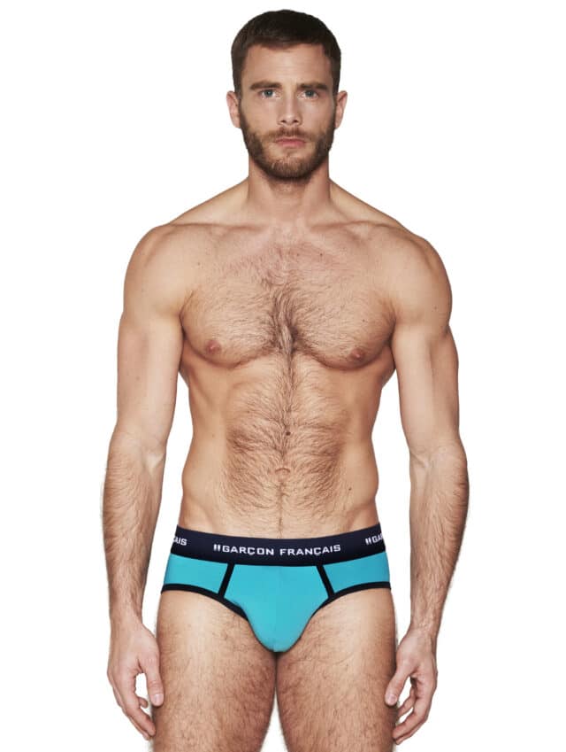 Garçon Français - Slip turquoise