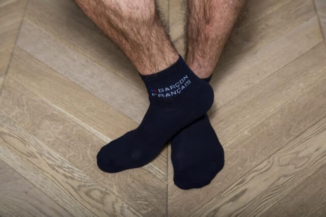 Garçon Français - Socquettes hautes bleu marine