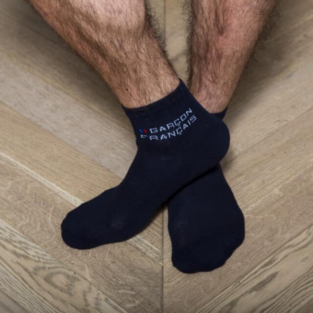Garçon Français - Socquettes hautes bleu marine