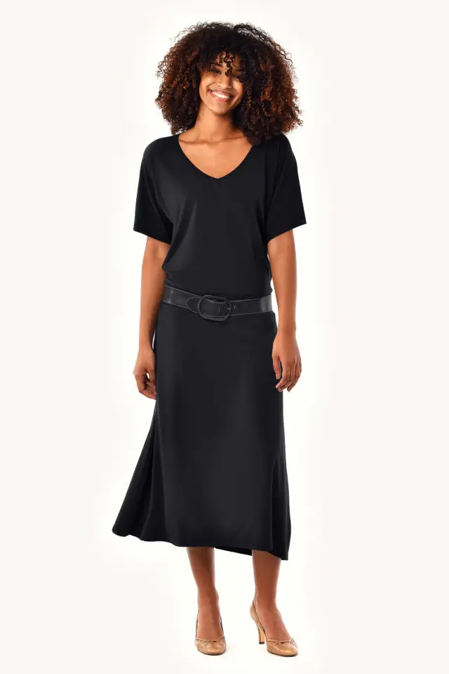 Thelma & Rose - Robe midi manche 3/4 Juliette