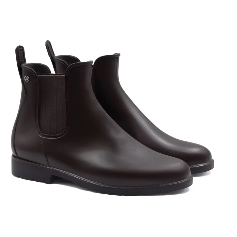 Jules et Jenn - Boots de pluie marron pour homme