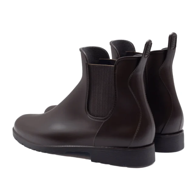 Jules et Jenn - Boots de pluie marron pour homme
