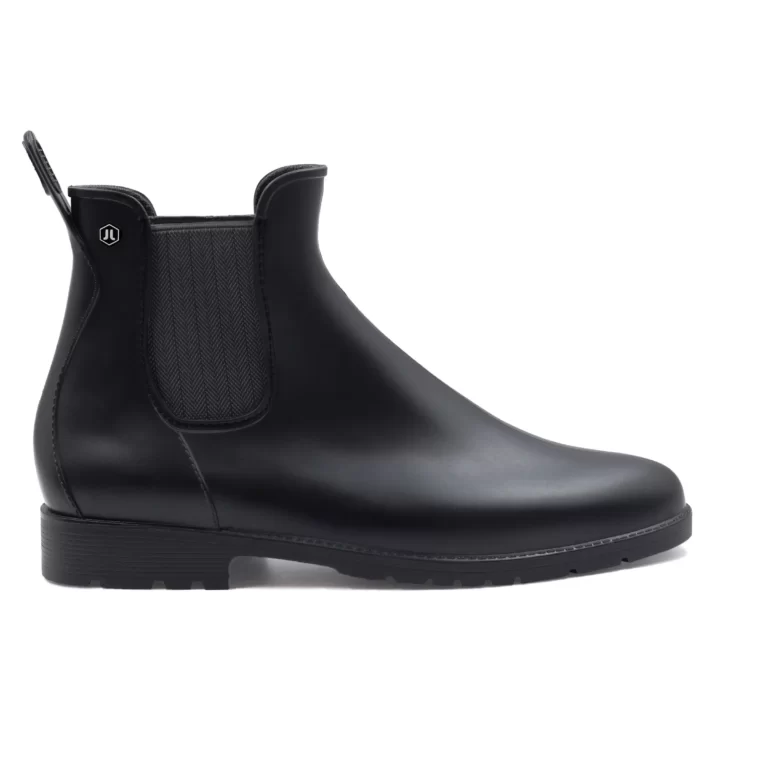 Jules et Jenn - Boots de pluie noir & gris pour homme