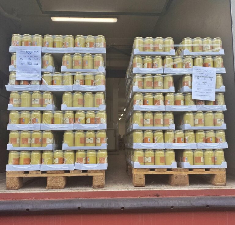 Moutardes Edmond Fallot - Stockage