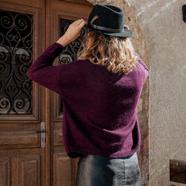 Sweet Alpaga - Pull alpaga prune Anna