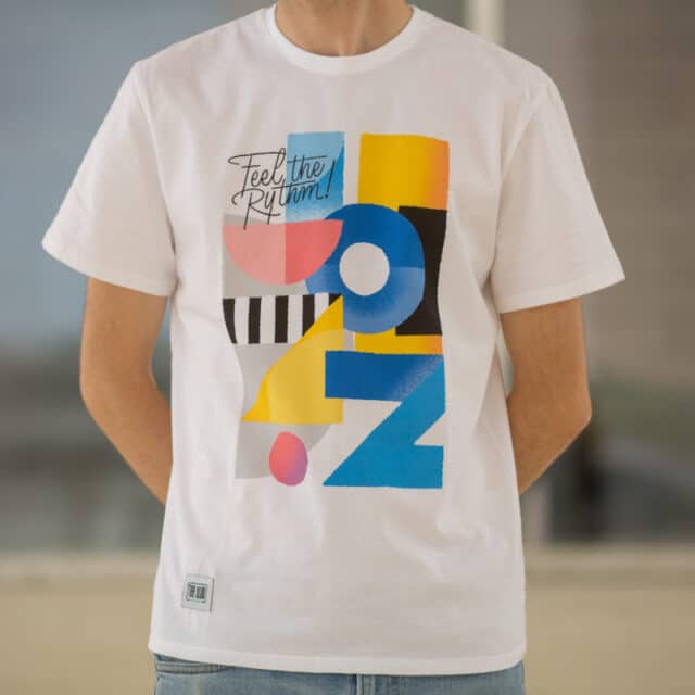 TEE KLUB - T-shirt Jazz feel the rythm
