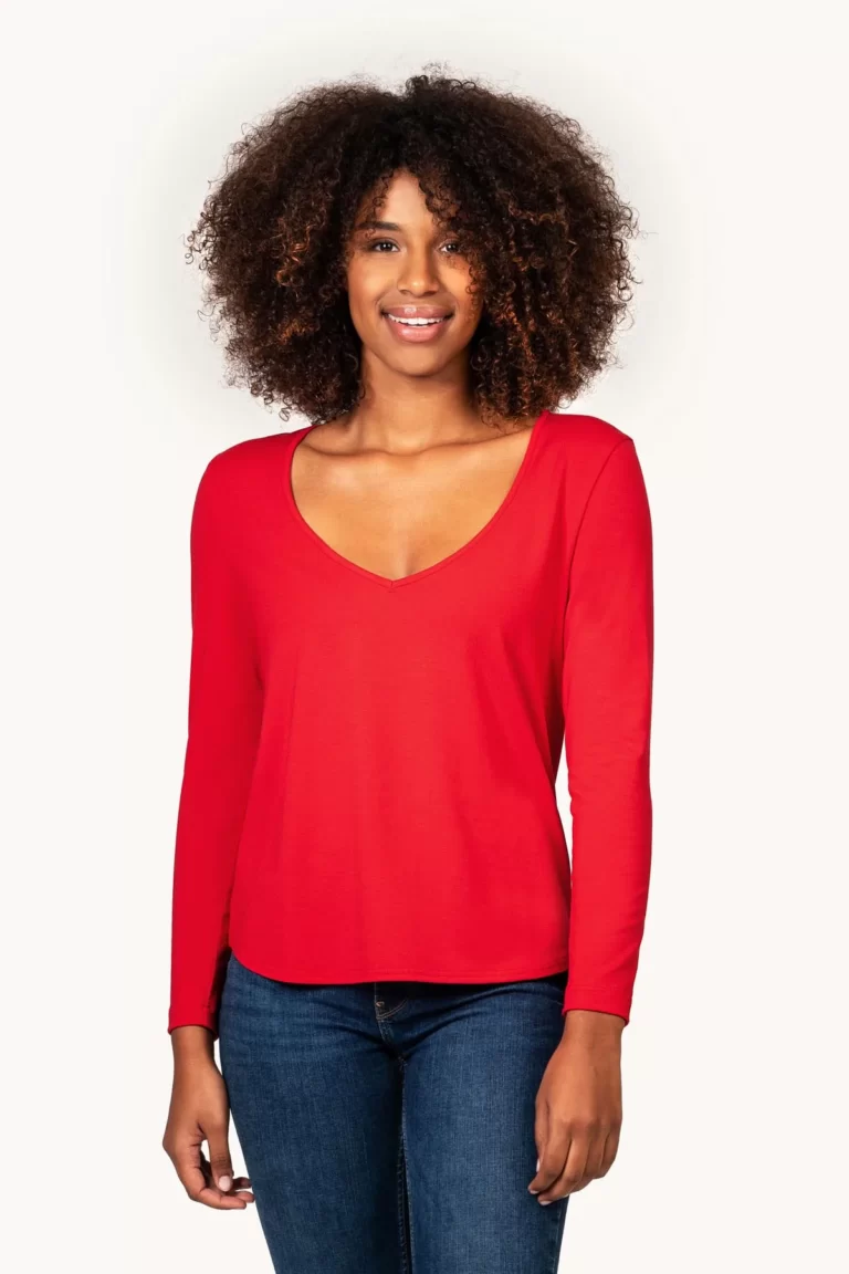 Thelma Rose - Top manche longue Ondine