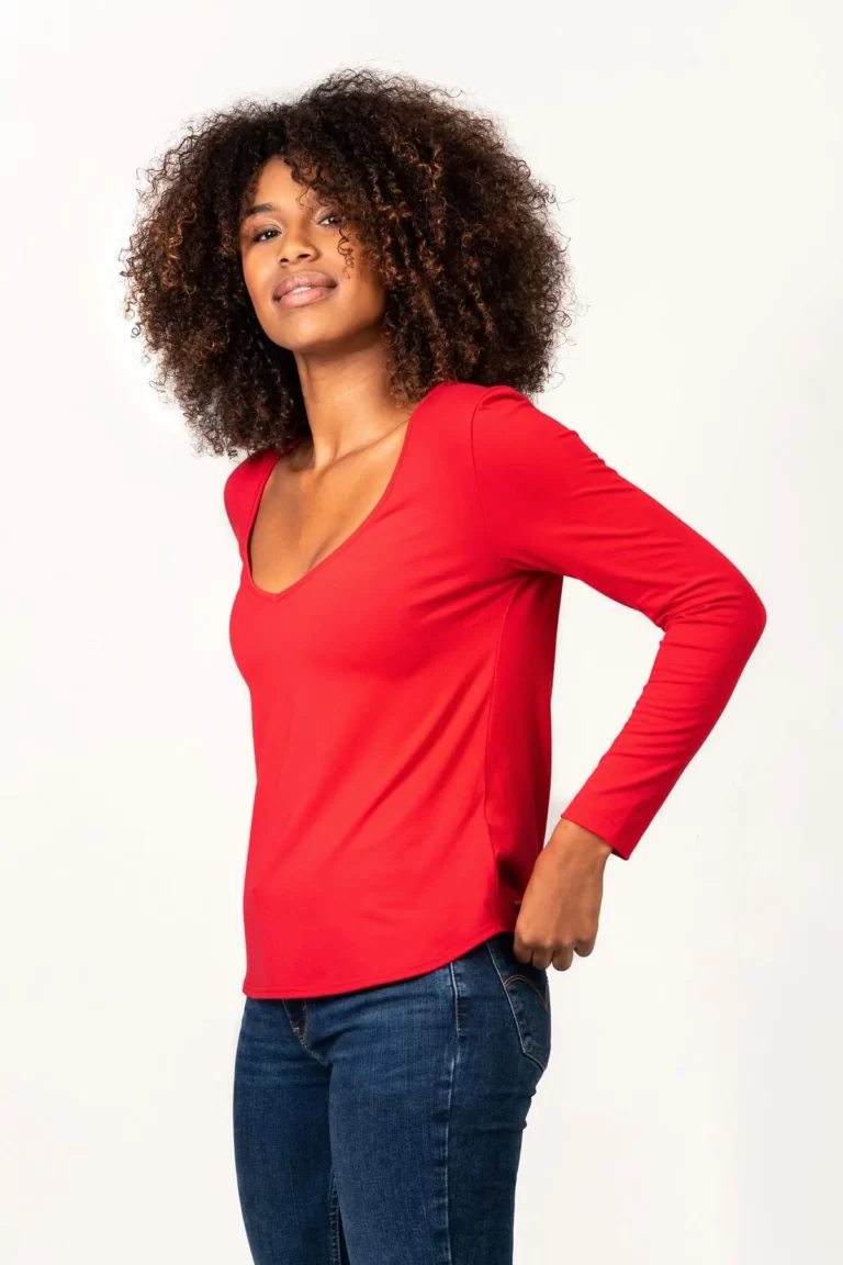 Thelma Rose - Top manche longue Ondine