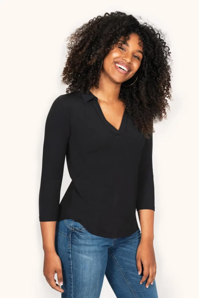 Thelma Rose - Polo chemise Candice