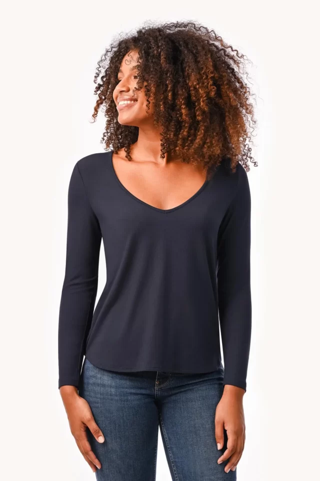 Thelma Rose - Top manche longue Ondine