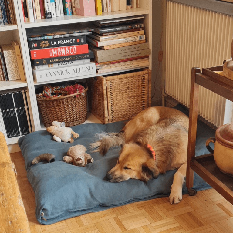 touyou matelas pour chien lin confortable made in france Tou You - Matelas pour chien