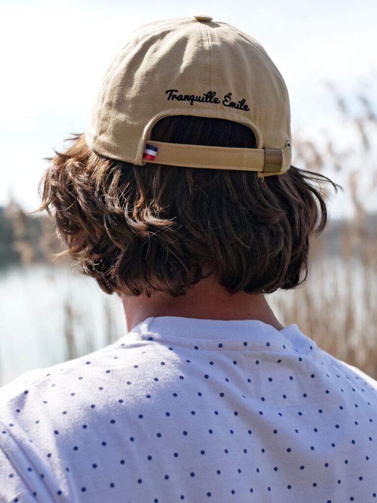 Tranquille Émile - Casquette camel La Classique